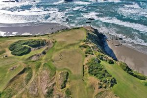 Sheep Ranch 3rd And 16th Greens Aerial